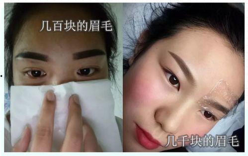 明星纹眉的图片,美丽背后的秘密